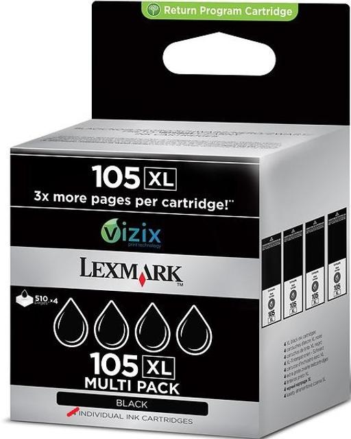 Buy & Sell Hertfordshire Watford - Photos for Lexmark 105XL (Black) 3-pack