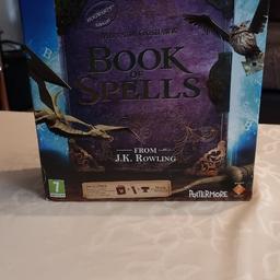 Wonderbook PS3 book of spells game, complete with motion controller and camera. Only used a handful of times, like new, it has been stored away for some years.