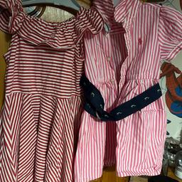 Selling 2x Ralph Lauren dresses both with matching pants 2 for £15 only worn handful of times too lovely dresses
Size 12-18 months