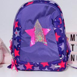 TOPMODEL TOP MODEL Pailletten Rucksack Schulranzen für Mädchen mit Sterne in lila
NEU
NP: 60€

Versand extra