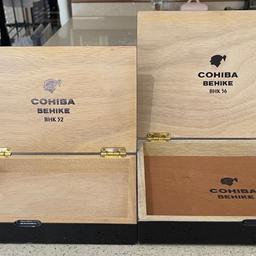 Behike Cigar boxes, 56/52, high end boxes,