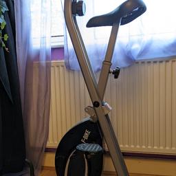 F bike ultra sport exercise bike. Used a handful of times and seen working. 8 resistance settings and easy to use display. Collect only due to size and weight. Offers accepted on multiple items. PayPal, shpock pay and bank transfer accepted.