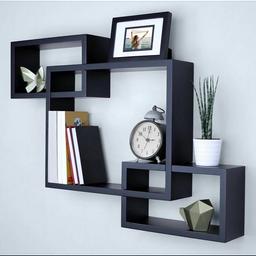 The stylish unit would stand out in any room of your home, and can house plenty of things, like picture frames, ornaments, books, and more.

Colours: Dark Grey

Over size : 66 cm x 48 cm x 10 cm approx