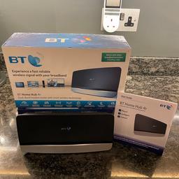 BT Home Hub 4 Dual- Band modem router with smart wireless technology - Router,Leads and Set Up Guide