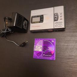 SONY portable minidisc recorder MZ-R30
Good condition. Comes with 1 disc and charger. It needs new batteries
Collection from Wolverhampton. Ask for postage or delivery can be arranged for petrol.