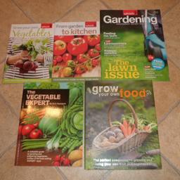 For Sale
Gardening books
1 called including The Vegetable Expert by DR.D.G.hessayon. Used but in excellent condition
1 called Grow your own food – Brand New
Also 4 magazines from Which on growing and cooking vegetables £15
These will be ideal for someone with an allotment or who want to grow vegetables at home.