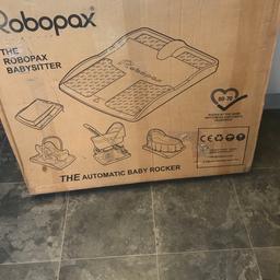 Robopax motion rocker automatic baby rocker place your pram car seat carry got on the platform and it rocks gently saving you the job of pushing backwards and forwards