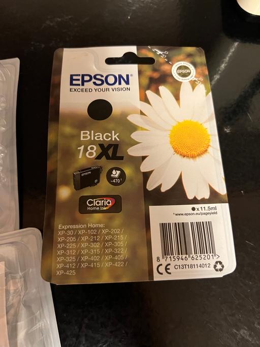 Buy & Sell West London West Kensington - West London - Photos for Genuine Epson 18XL Cyan Black Ink cartridges