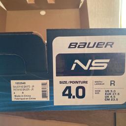 Verkaufe Hockeyschuhe der Marke Bauer.
Größe 37,5.
Versand übernimmt der Käufer
