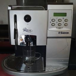 Kaffeemaschine Saeco für Bohnen oder Pulver, guter Zustand und einsatzbereit