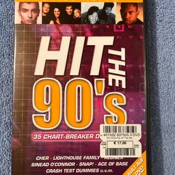 35 CHART-BREAKER DER 90er
DVD wie neu
einmal gesehen

Käufer zahlt Versand