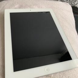 A great condition iPad 4th generation and I believe it’s 32GB. Used as spare iPad and so devices to sell instead of collecting dust. I like to keep the charger so only iPad as on picture. Happy to rest before buy. Can deliver within London area for small fee in request.