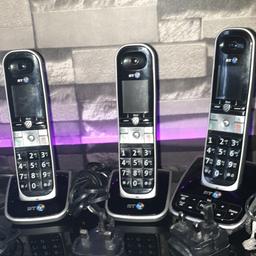3 BT hands-free phones built-in recorder good condition pick-up only