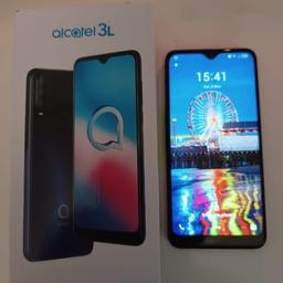 Alcatel 3l open to all networks 4gb ram 64 GB storage 6.2 screen black in colour no marks or scratches  as they are new come with box's  and plug and charger I have 2 of these for sale great Xmas gifts collection only from Brierley hill 60 each or the 2 for £100 no posting cash on collection