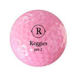 Reggies Pro 2 set of three golf Balls new in a sleeve out of the Reggies series 1-9.Full description in photos.Comes new with free delivery UK only.Basically a two layer ball designed for ladies all our Golf Balls are top of the range.Thanks for looking and regards Reggie.Delivery is by Royal Mail 1St class.Proof of postage will be shared with customers.(50 sets of three available)