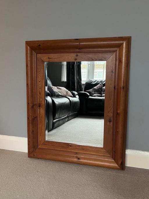 Buy & Sell Kent Thanet - Photos for Pine mirror