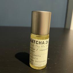 NEVER USED NEW Le Labo The Matcha 15ml perfume. Unwanted gift.