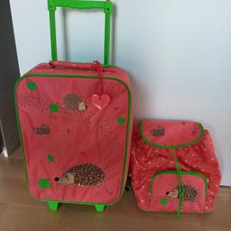 Kofferset für Kinder bestehend aus Koffee und Rucksack. Maße Koffer: ca. 30x40