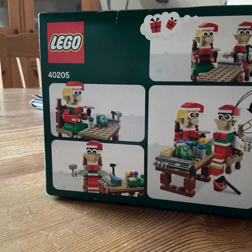 Lego Helfende Elfen 40205 Weihnachten,orig.verpackt.,nicht ausgepackt gewesen
Abholung oder Versand,bei Versand fallen zusätzliche Portokosten an
Versand nur innerhalb von Deutschland
Keine Rücknahme, keine Garantie, keine Sachmangelhaftung
