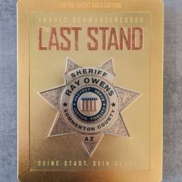 The Last Stand

Arnold Schwarzenegger 

Blu ray Steelbook
Limited Uncut Gold Edition

Gebraucht wie Neu in Schutzfolie

Versand gegen Aufpreis möglich

Kein Tausch !!!