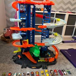Hot wheels ultimate garage with cars cost over £130 for all practically new