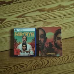 Biete hier Far Cry 6 Plus Steelbook für PS5 an.
Spiel ist im Top Zustand,Steelbook noch eingeschweisst.

Würde auch tauschen gegen Elden Ring plus Zuzahlung meinerseits.

Abholung
Versand 3€

Keine Preisverhandlung....absoluter Festpreis!!!!