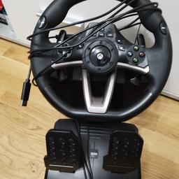 verkaufe Lenkrad der marke HORI Racing Wheel Overdrive für Xbox One X/S, Xbox One, PC. .... Ca 1 Jahr alt; funktioniert ohne Probleme