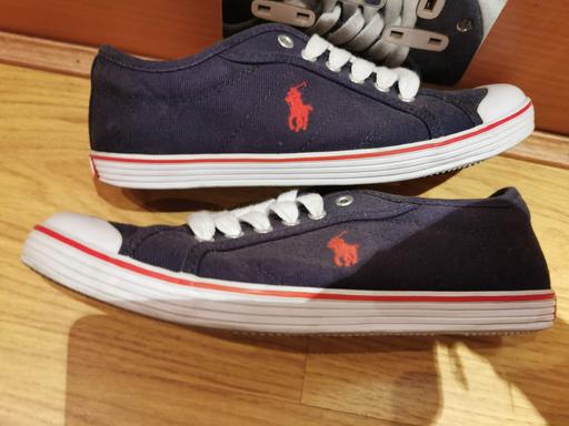 Buy & Sell Brent Wembley - Brent - Photos for Polo Ralph Lauren Navy Trainers. Size 4.