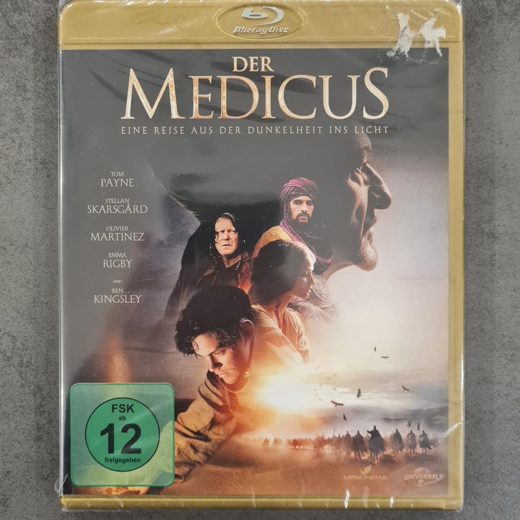 Der Medicus

Blu ray

Gebraucht wie Neu in Schutzfolie

Versand gegen Aufpreis möglich

Kein Tausch !!!