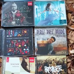 8 Classical CDs, some Sealed, Peterlee,  07727000668