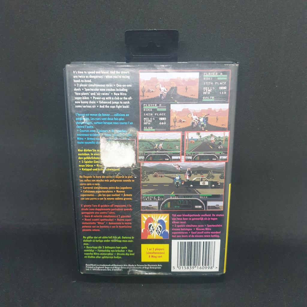 Road Rash 2
für Sega Mega Drive
inkl. OVP, OHNE Anleitung - Fotos beachten

* Selbstabholung
* Versand innerhalb Österreich 5€ / Sendungsverfolgung

Auf Privatverkauf besteht keine Garantie, kein Umtausch sowie keine Gewährleistung.