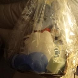 baby toiletries gift set
in a basket Collection prefered