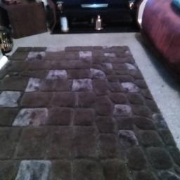 Only had a few weeks. getting new couch. doesn't match 120 X 180 thick pile was an expensive rug ty
