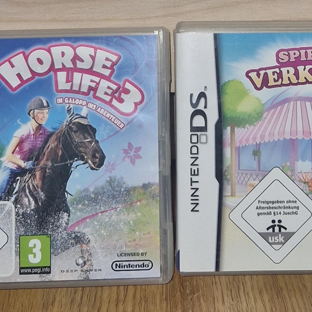 Horse Life 3
Abenteuer im Pony-Club
Horse Life
Abenteuer auf dem Reiterhof
My horse & me 2
The Sims 3
Petz Hamsterfreunde
Spielen wir Verkäuferin

Je Spiel 5 Euro!
Kann einzelnd gekauft werden!