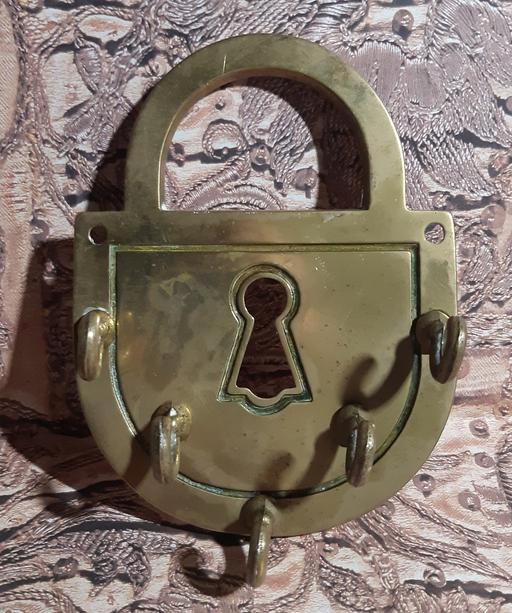 Buy & Sell Merseyside Saint Helens - Photos for vintage brass padlock key holder