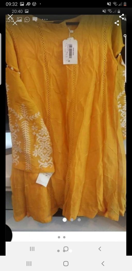 Buy & Sell West Midlands Birmingham - Photos for agha noor yellow khameez and scarf BRAND NEW