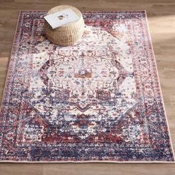 120 x 170 cm
Made from 100% Polyester
Comprises of a durable canvas backing (95% Polyester and 5% cotton)
We recommend the use of an anti-slip mat when using this rug on wooden, vinyl, laminate or tiled floors.