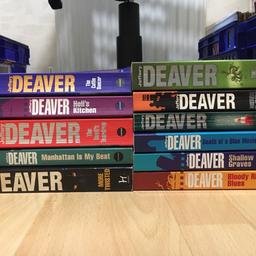 Books - 11 Paperbacks - Psychological thrillers

Selling individually or as a Joblot

£0.50 each

Collection or postage

PayPal - Bank Transfer - Shpock wallet

Any questions please ask. Thanks