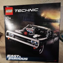 LEGO fast and furious lego set. Dom's dodge charger. Going for £85 amazon and £105 at asda. Unopened, Seal still good on the box. Great Xmas present. Brand new. Unwanted gift. Collection only please. Bromsgrove. No offers. Priced to sell fast.