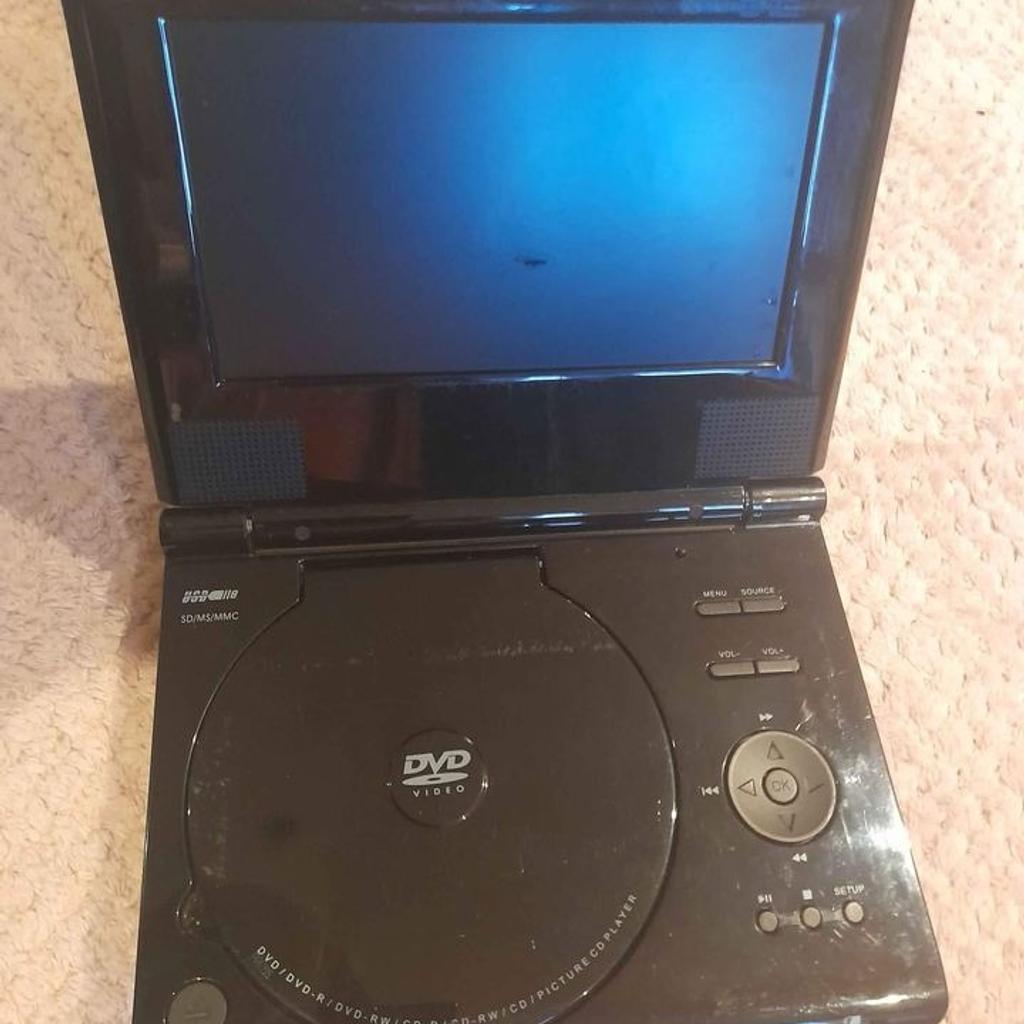 7" Portable DVD Player FULLY working in Walsall for £5.00 for sale Shpock