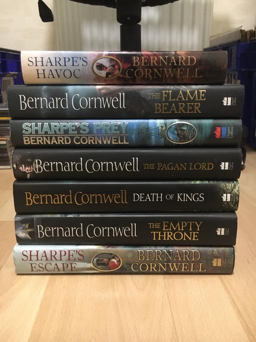 Buy & Sell Lancashire South Ribble - Photos for Bernard Cornwell hardback Books