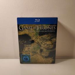 Verkaufe hier Game of Thrones auf Blu-Ray (Staffel 1 - 3 / 30 Episoden). Es handelt sich um unbenutzte und noch versiegelte Ware. Kein Tausch! Abholung oder Versand möglich.