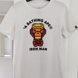 Bape Marvel comics tshirt
Iron Man
UK xs
great used condition