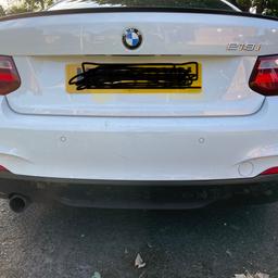 For sale BMW original part rear bumper diffuser, item is in a good condition.