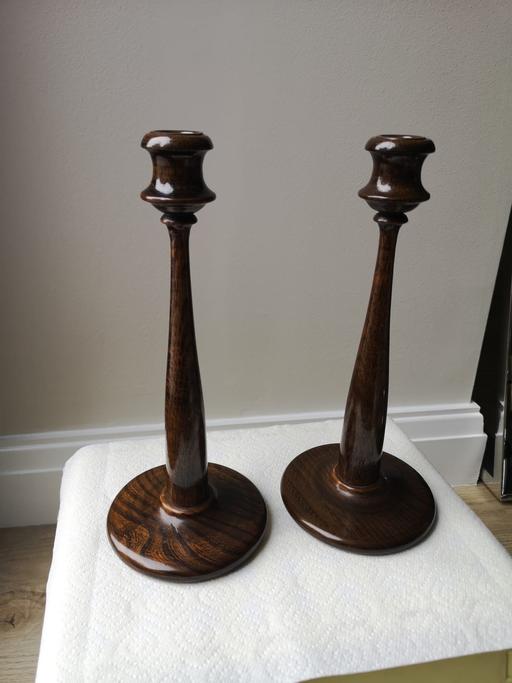 Buy & Sell Derbyshire Derby - Photos for Beautiful vintage wooden candlesticks