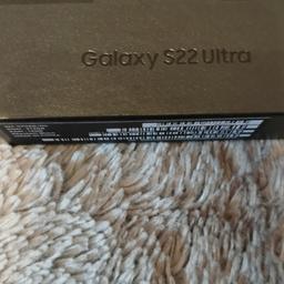 Samsung galaxy s22 ultra 512gb smart phone, new in box (free 2x professional case covers)
