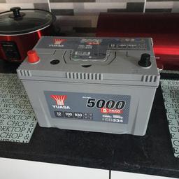 Yuasa silver 5000 HSB 334 Battery
12 Volt
100 Ah
830 A (EN)
5 years guarantee