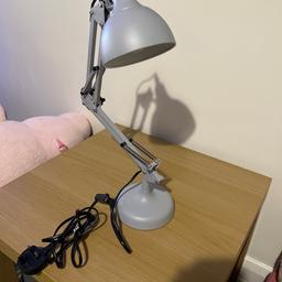 Grey lamp great condition