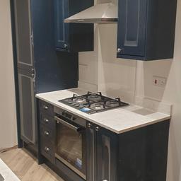 Complete kitchen fitting - wall & base units, sink & hobs plinth cornice, integrated appliances, tiling.

call for a quick and reliable quote

07944647753