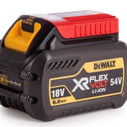 Dewalt DCB546 18v / 54v XR FLEXVOLT 6.0ah Battery DCB546-XJ Cordless Flex Volt